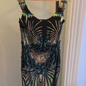 Stunning Sequin Evening Gown